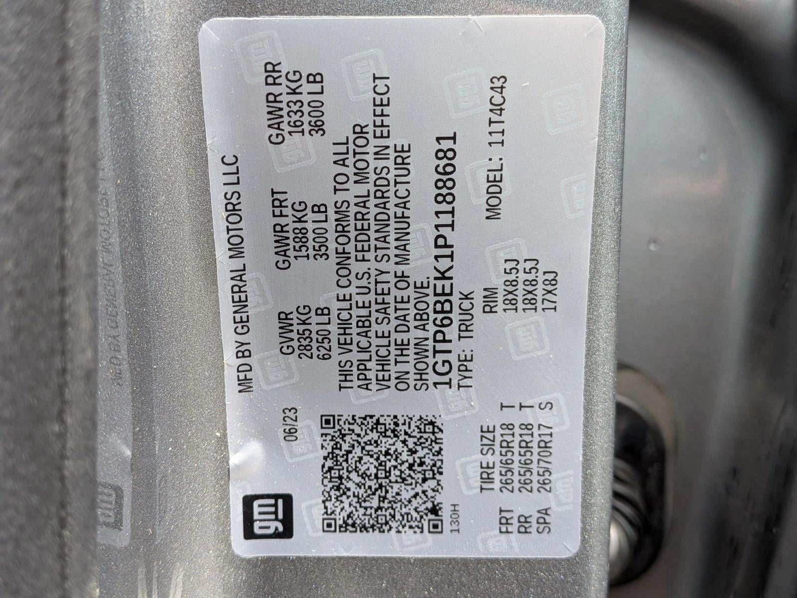 2023 GMC Canyon Crew Cab Short Box 4-Wheel Drive Elevation
