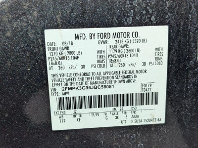 2018 Ford Edge SE FWD