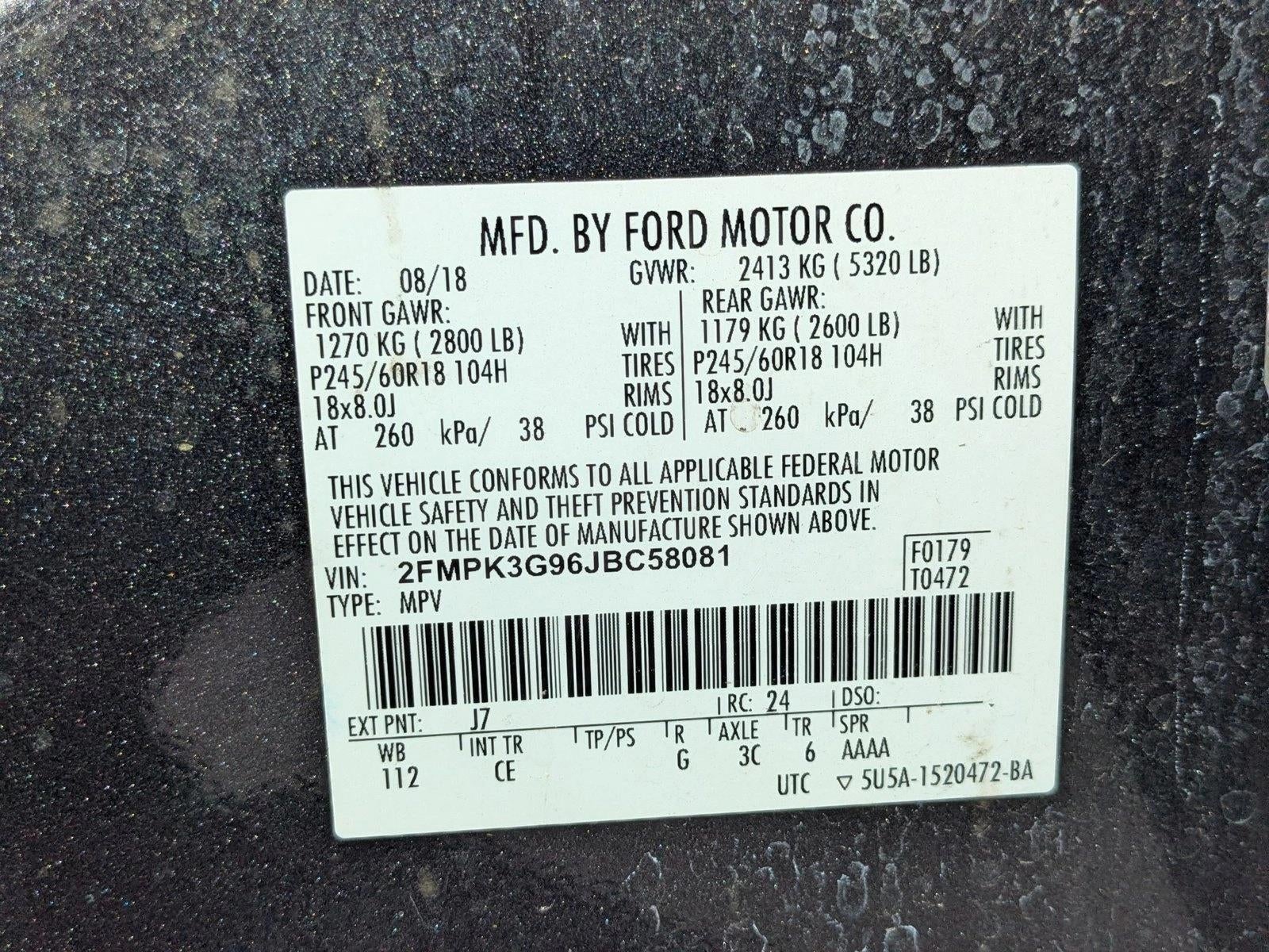 2018 Ford Edge SE FWD