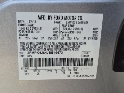 2018 Ford Edge SEL AWD
