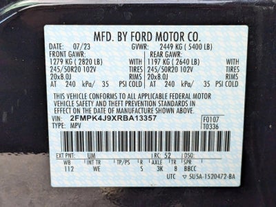 2024 Ford Edge ST-Line AWD