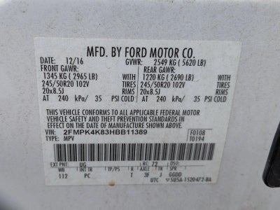 2017 Ford Edge Titanium AWD