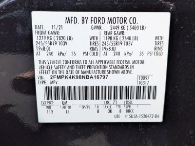2022 Ford Edge Titanium AWD