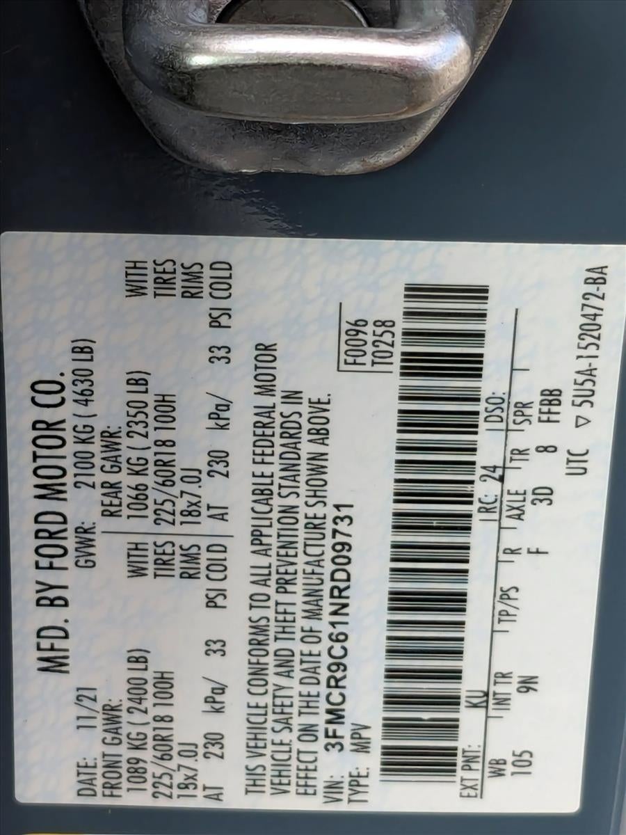 2022 Ford Bronco Sport Outer Banks 4x4