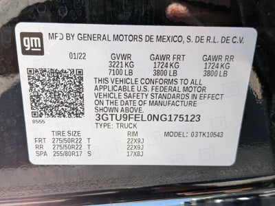2022 GMC Sierra 1500 Limited Crew Cab Short Box 4-Wheel Drive Denali