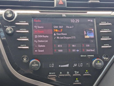 2018 Toyota Camry XSE Auto (Natl)