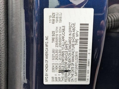 2020 Acura RDX SH-AWD w/Technology Pkg