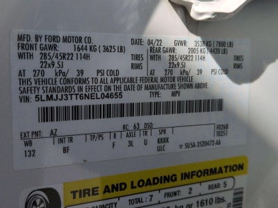 2022 Lincoln Navigator L Black Label 4x4