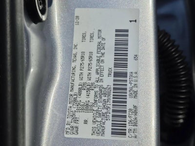 2021 Toyota Tundra 4WD 4WD SR5 CrewMax 5.5' Bed 5.7L (SE)