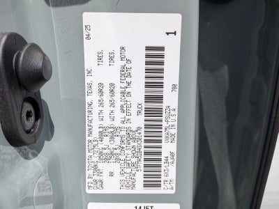 2025 Toyota Tundra 4WD 4WD 1794 Edition CrewMax 5.5' Bed (Natl)