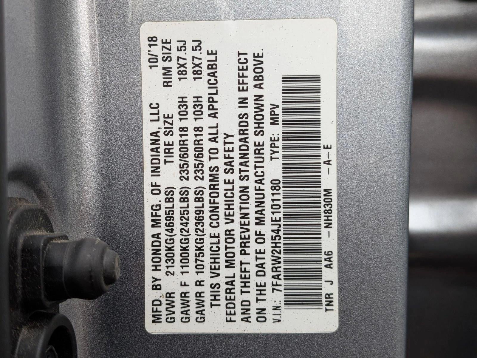 2018 Honda CR-V EX AWD