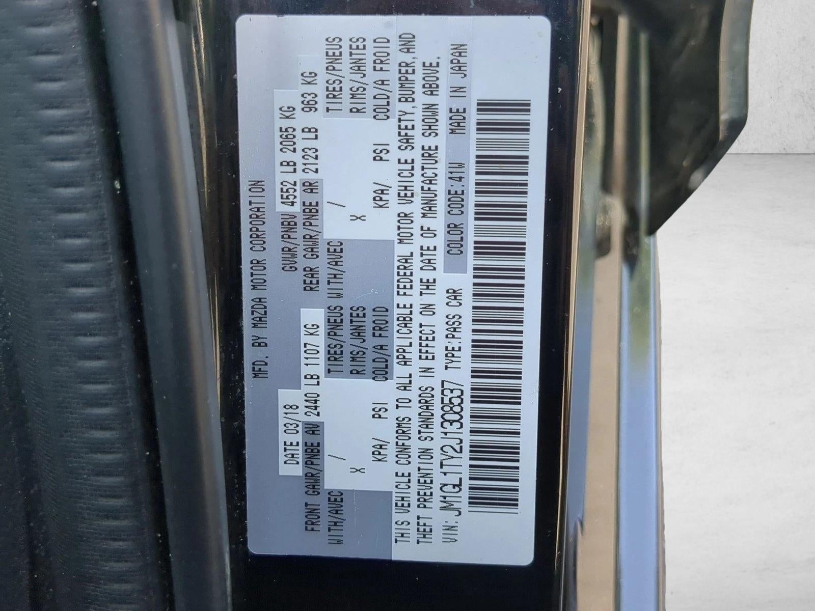 2018 Mazda Mazda6 Grand Touring Auto