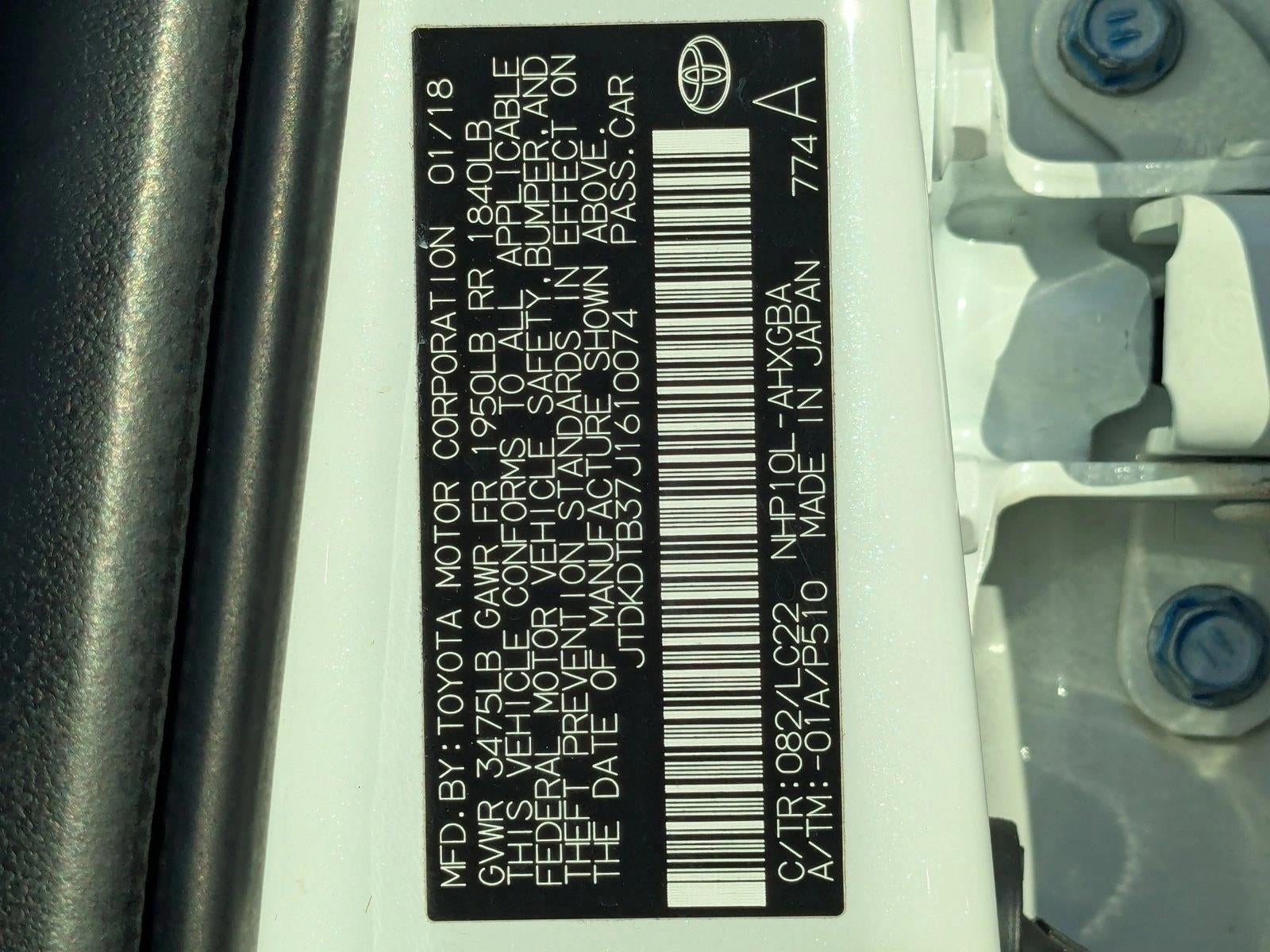 2018 Toyota Prius c Four (GS)