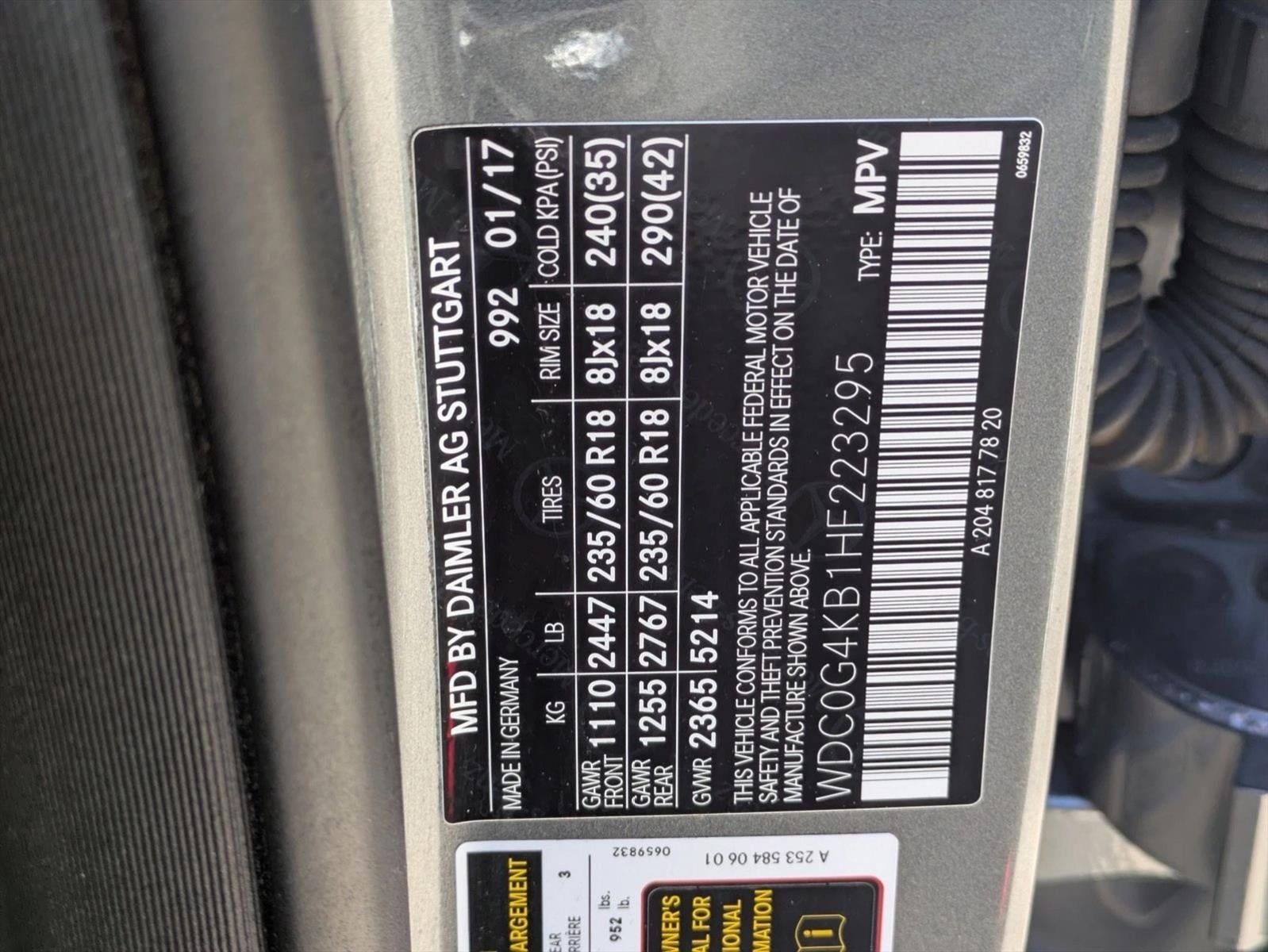 2017 Mercedes-Benz GLC GLC 300 4MATIC® SUV