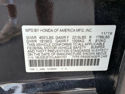 2020 Acura ILX Sedan