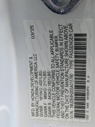 2025 Acura Integra CVT
