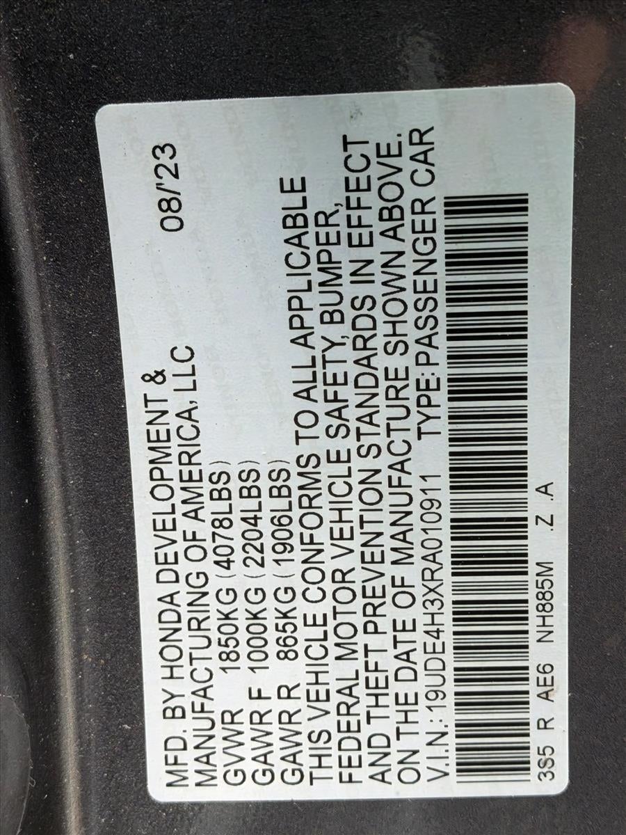 2024 Acura Integra CVT w/A-Spec Package