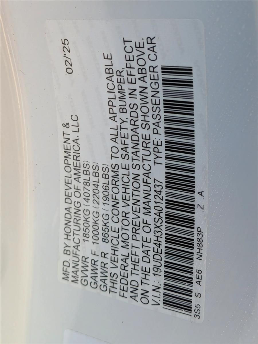 2025 Acura Integra CVT w/A-Spec Package