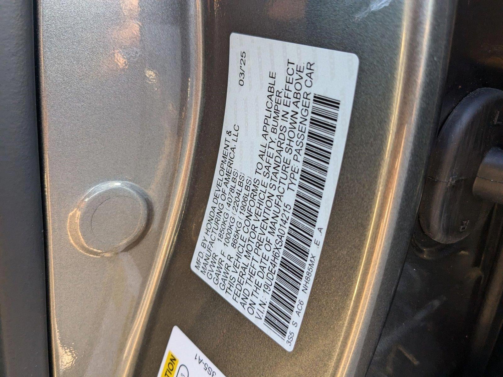 2025 Acura Integra CVT w/A-Spec Technology Package