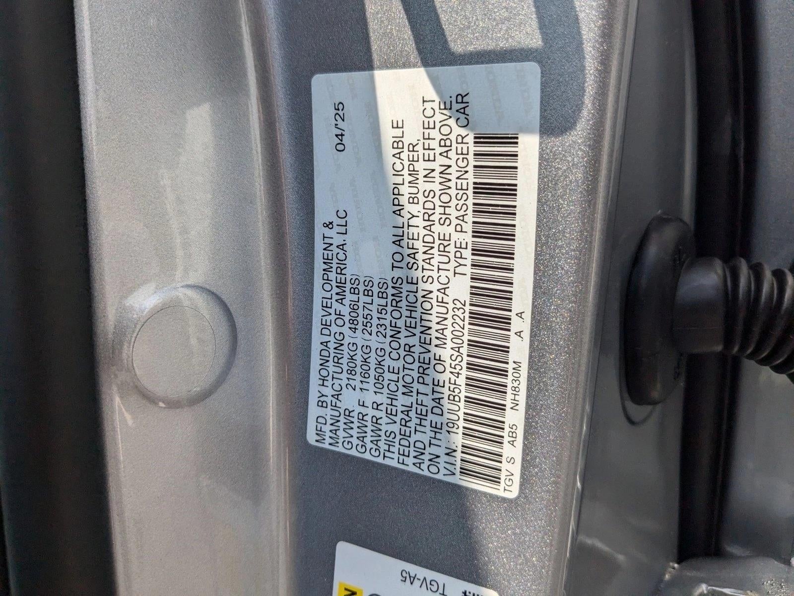 2025 Acura TLX FWD w/Technology Package
