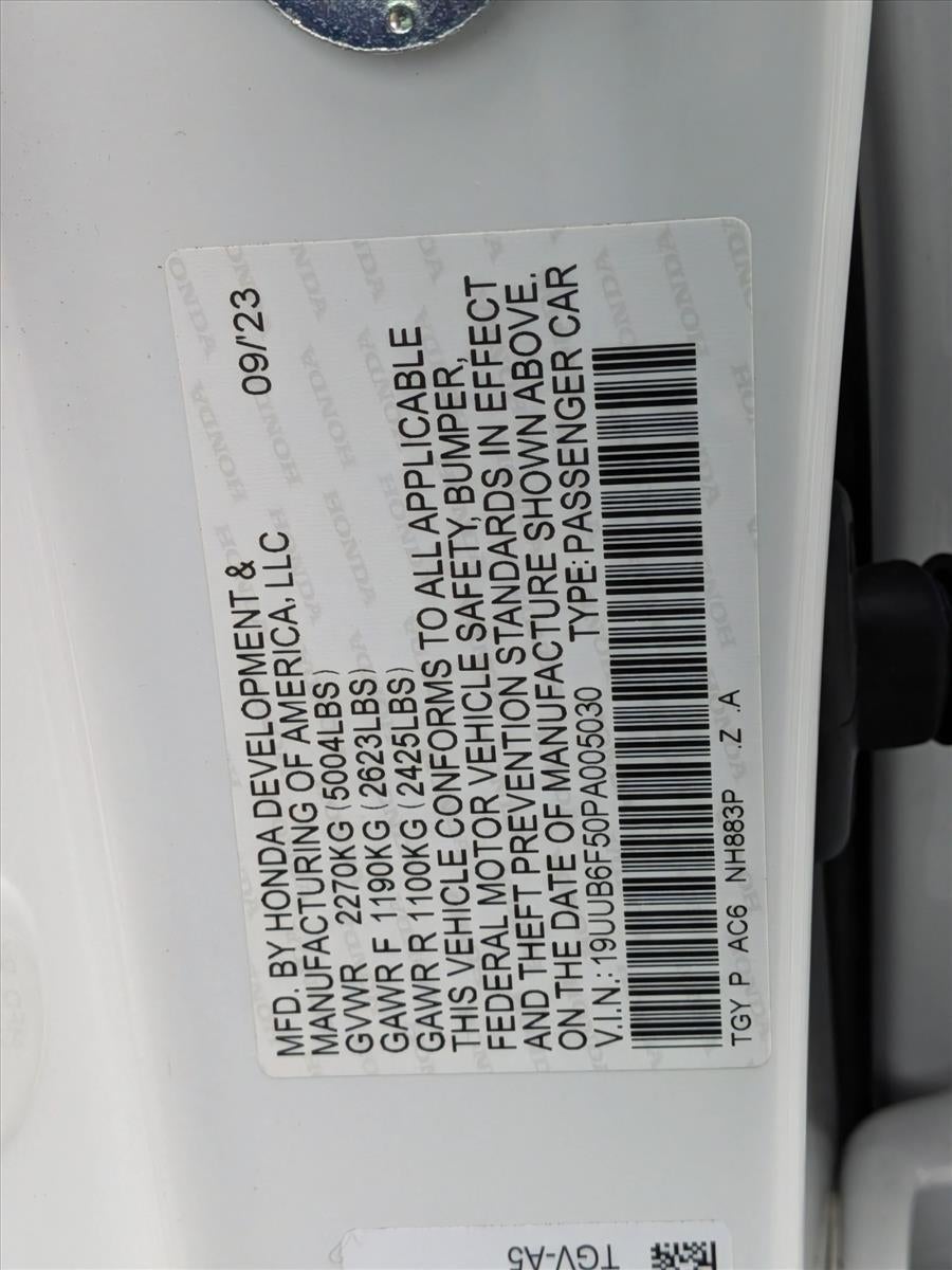 2023 Acura TLX SH-AWD w/A-Spec Package