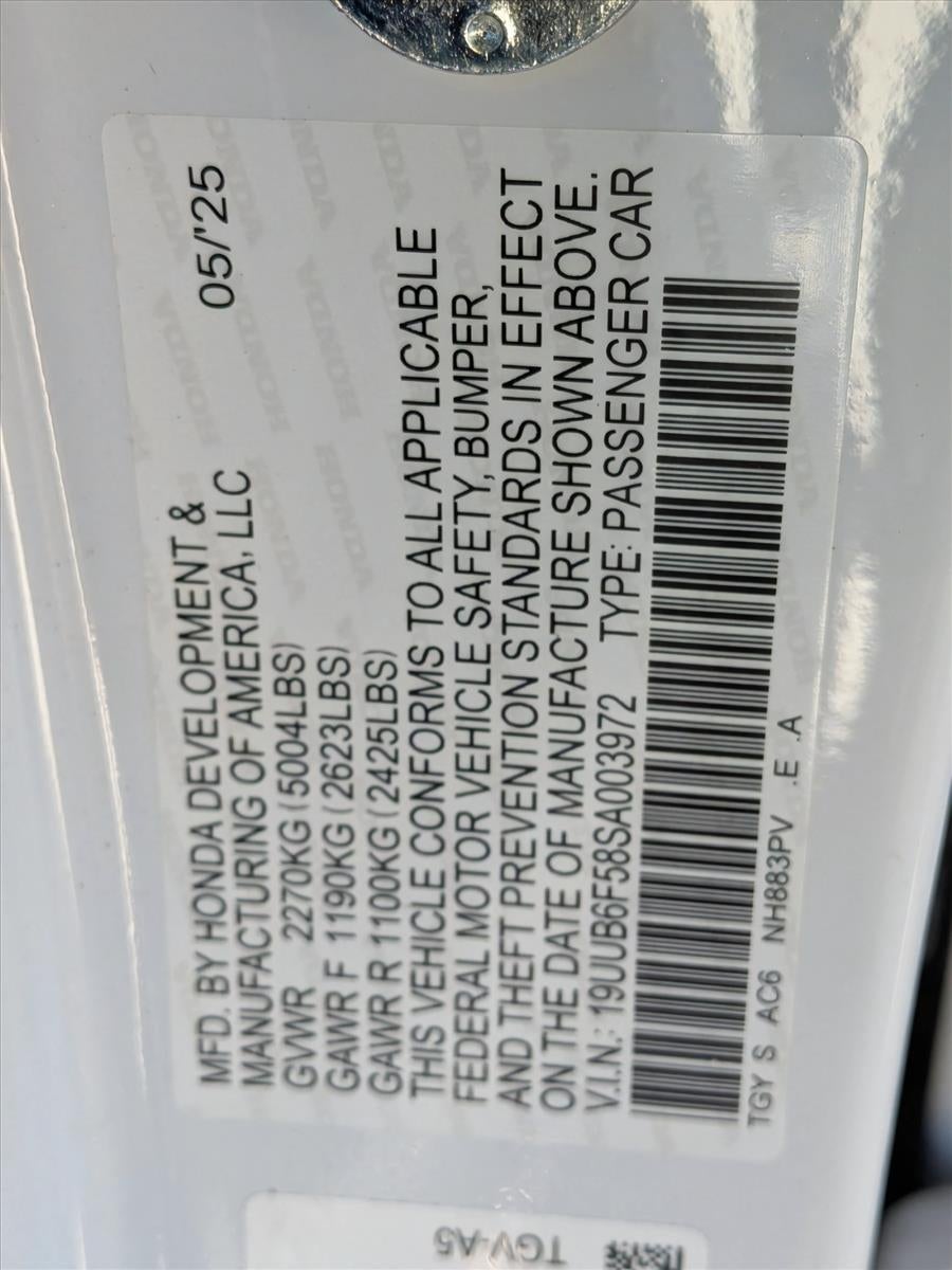 2025 Acura TLX SH-AWD w/A-Spec Package