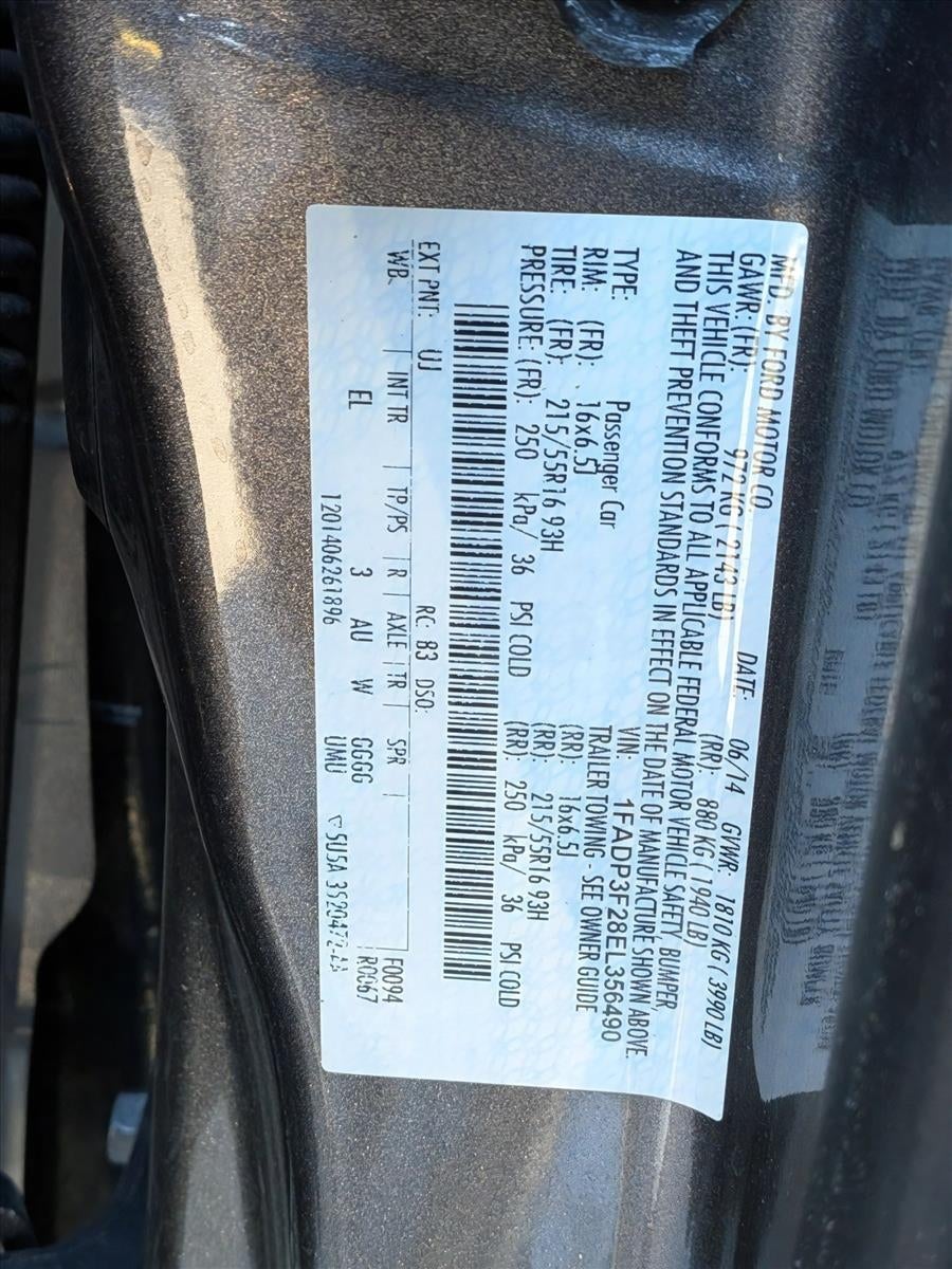 2014 Ford Focus 4dr Sdn SE