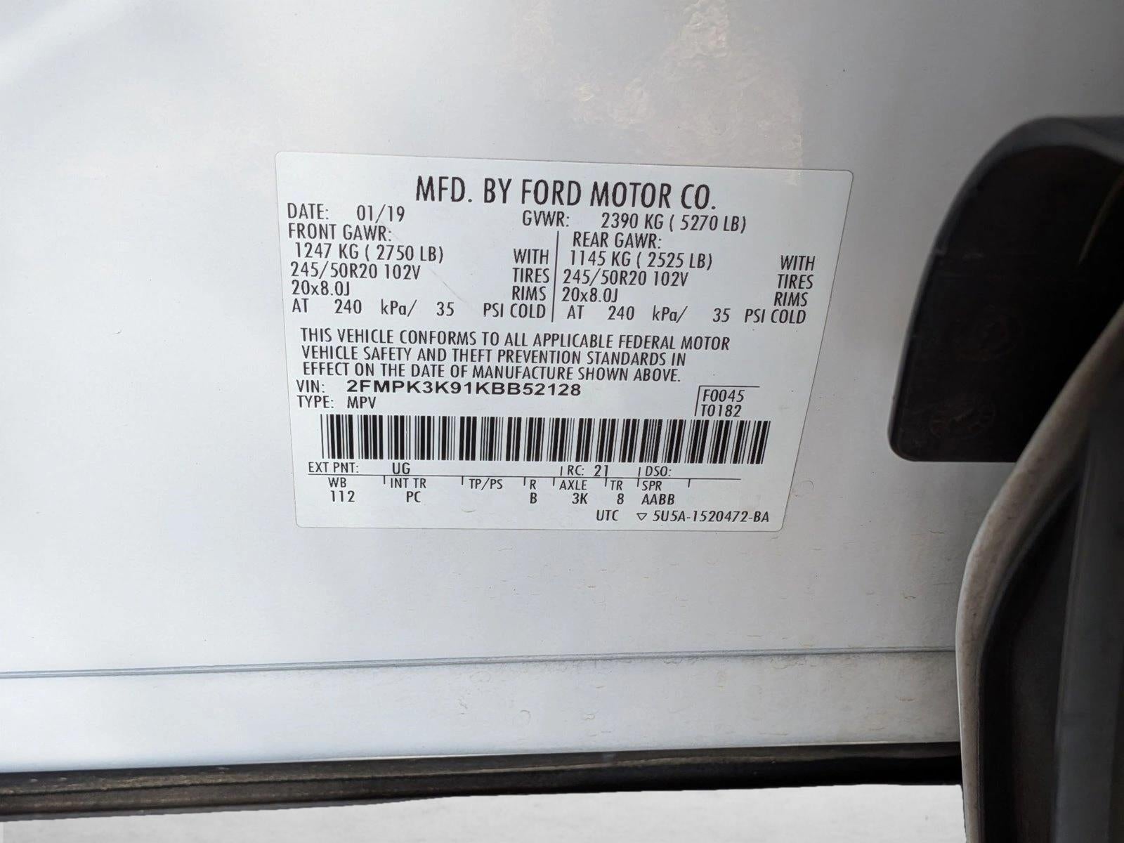 2019 Ford Edge Titanium FWD