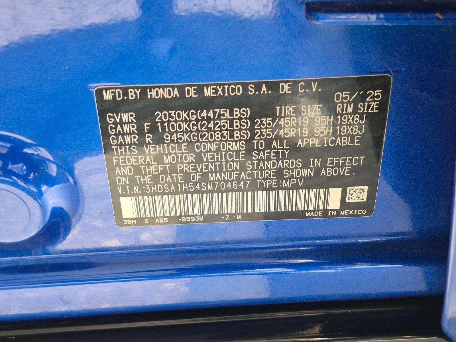 2025 Acura ADX FWD w/A-Spec Package