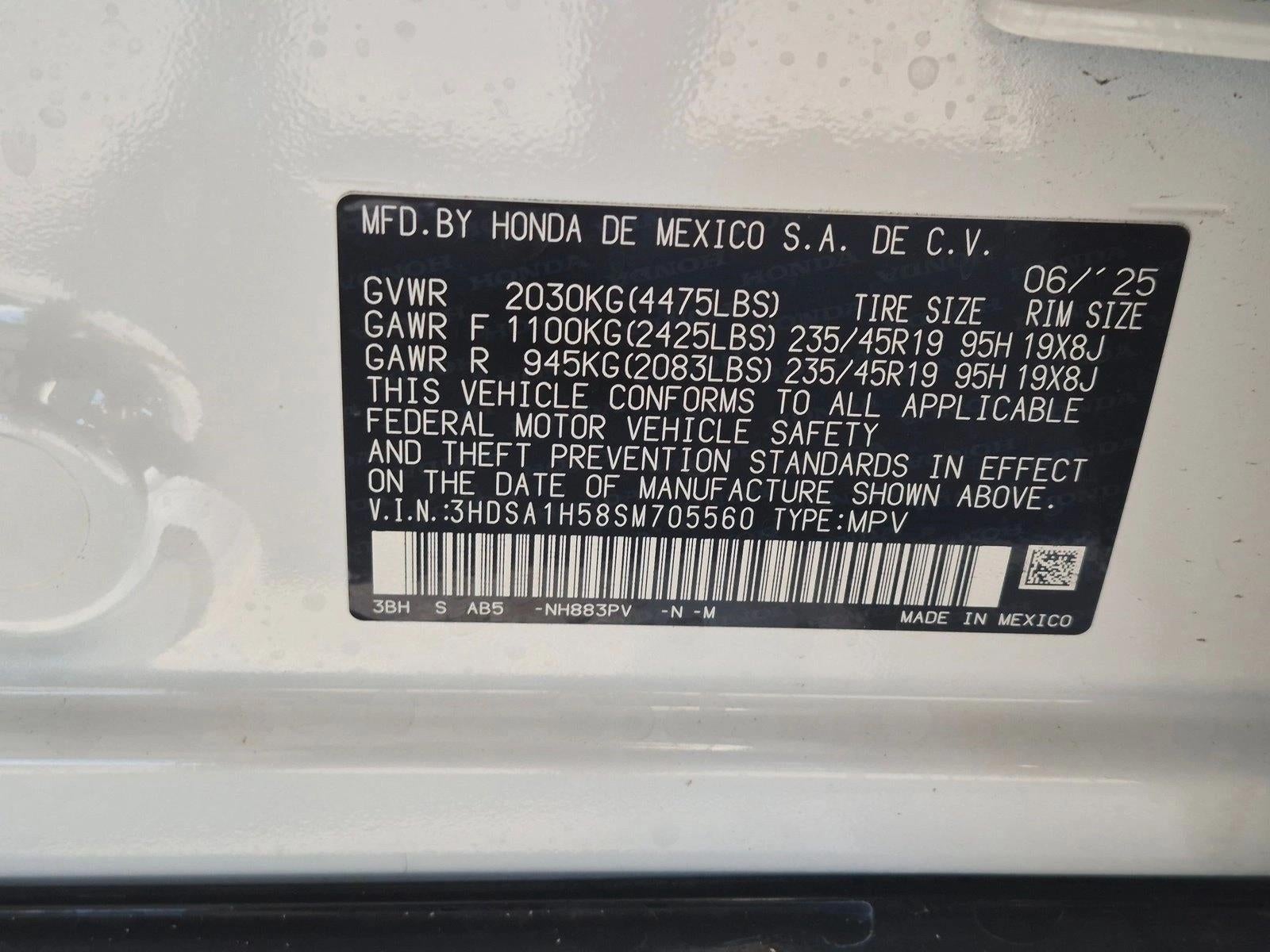 2025 Acura ADX FWD w/A-Spec Package