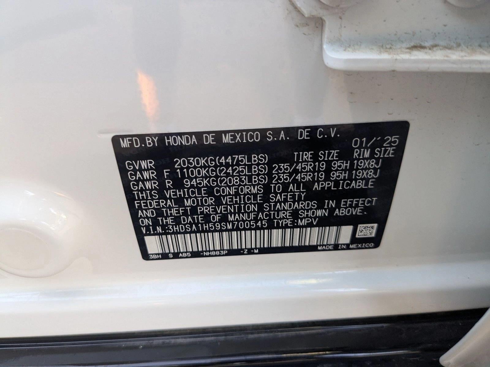 2025 Acura ADX FWD w/A-Spec Package