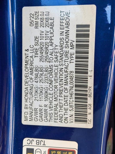 2022 Acura RDX FWD w/A-Spec Package