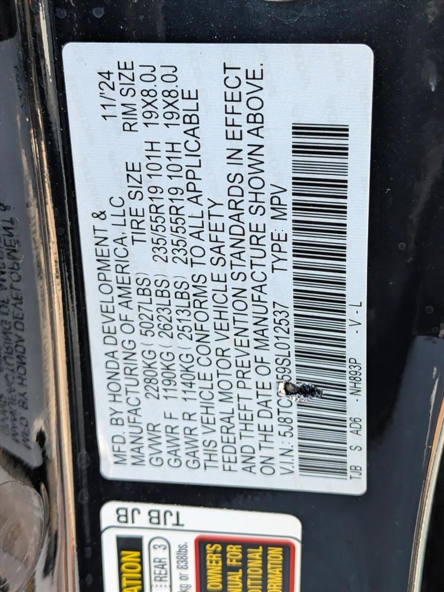 2025 Acura RDX SH-AWD w/Technology Package