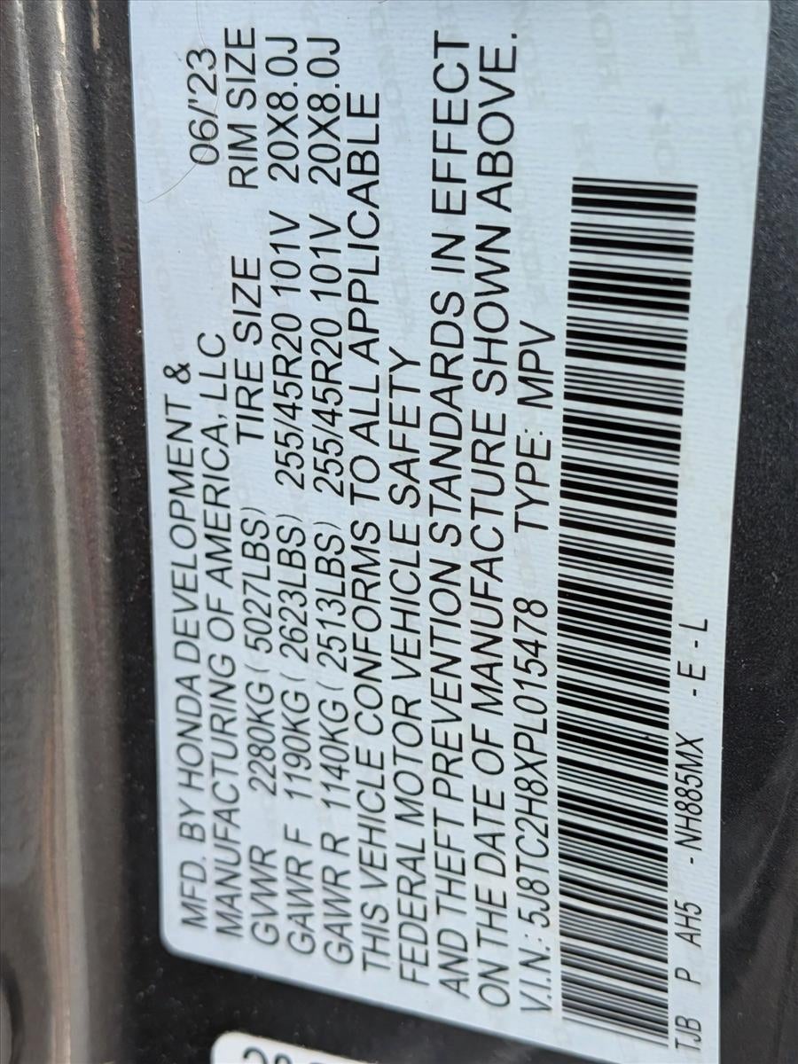 2023 Acura RDX SH-AWD w/A-Spec Advance Package