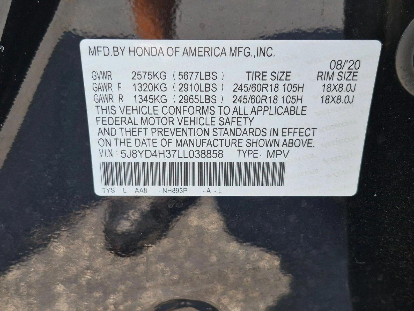2020 Acura MDX SH-AWD 7-Passenger