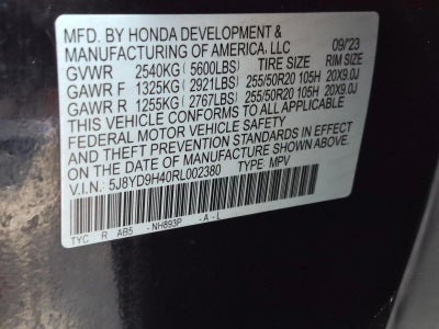 2024 Acura MDX FWD w/Technology Package