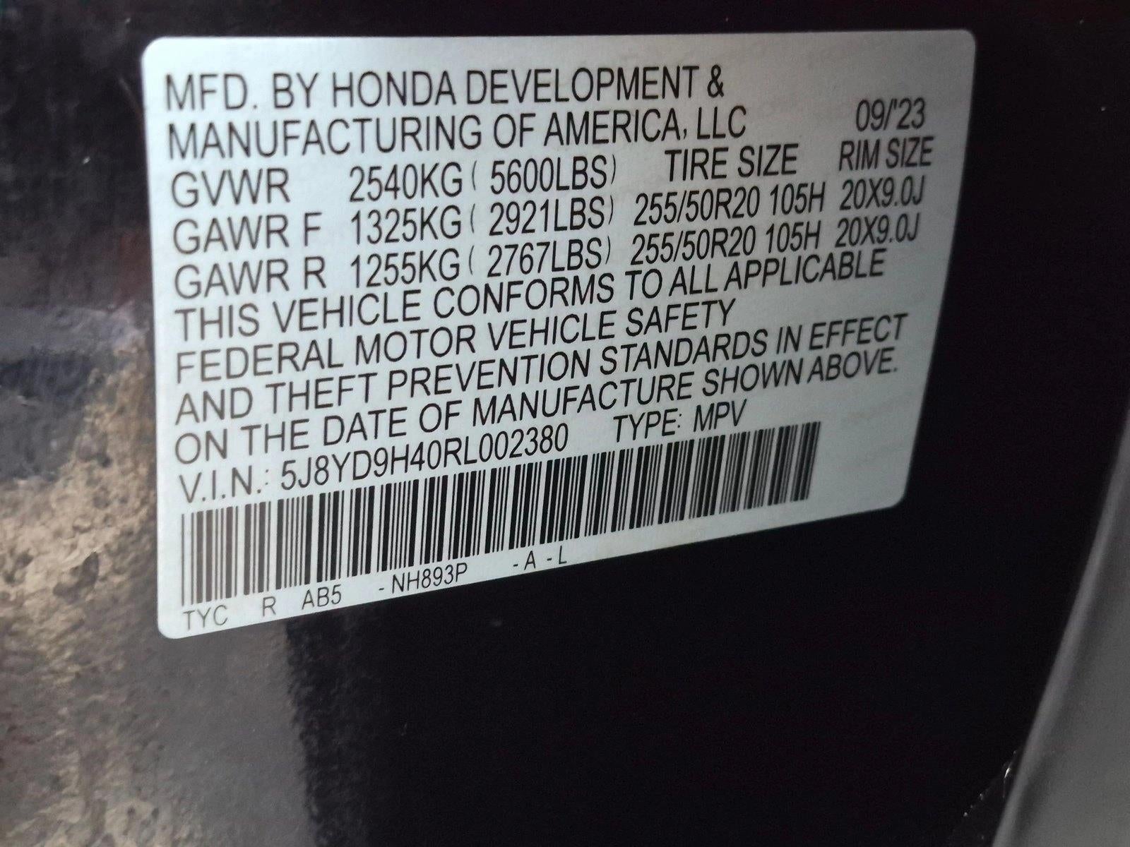 2024 Acura MDX FWD w/Technology Package