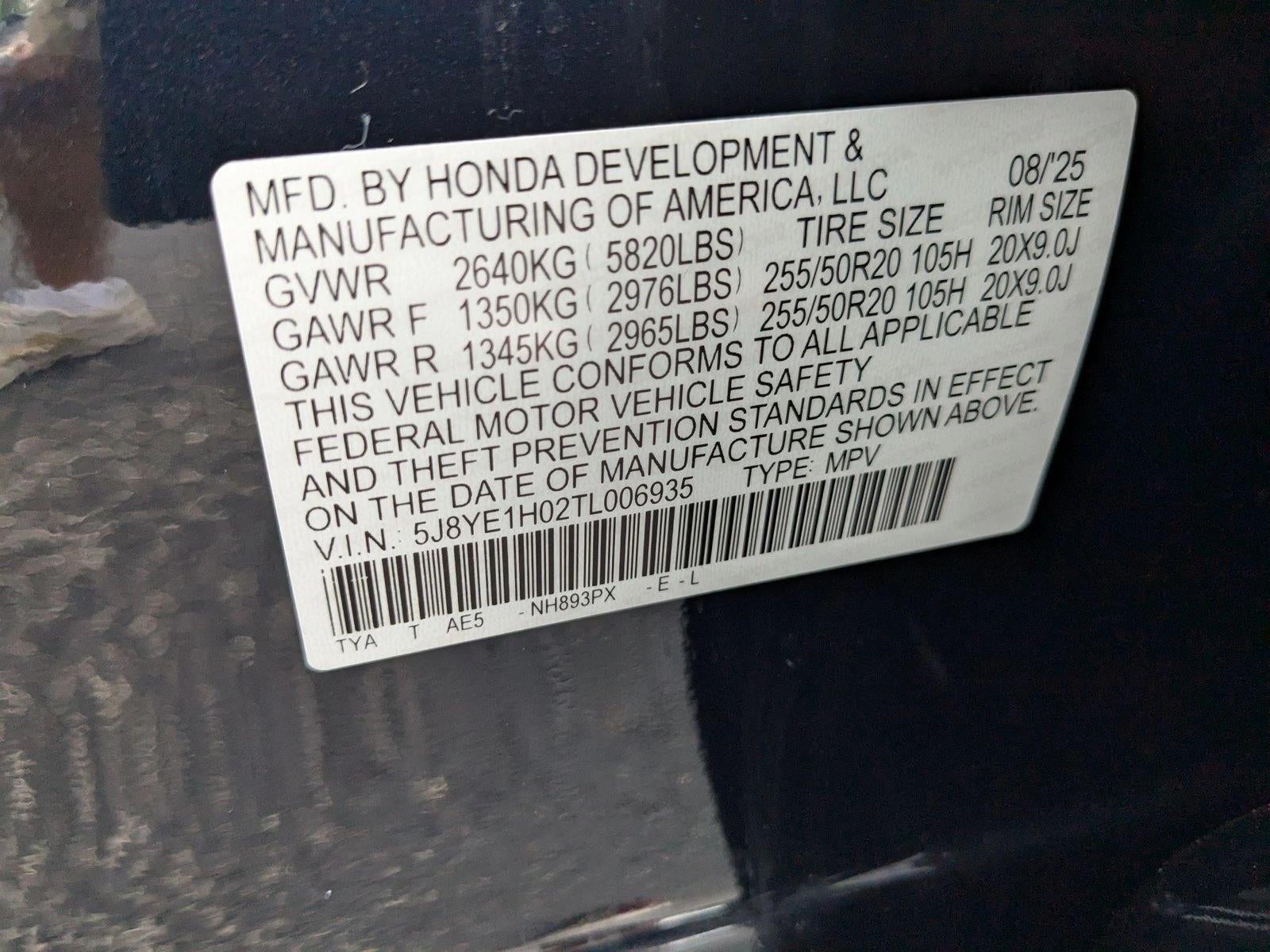 2026 Acura MDX SH-AWD w/A-Spec Package