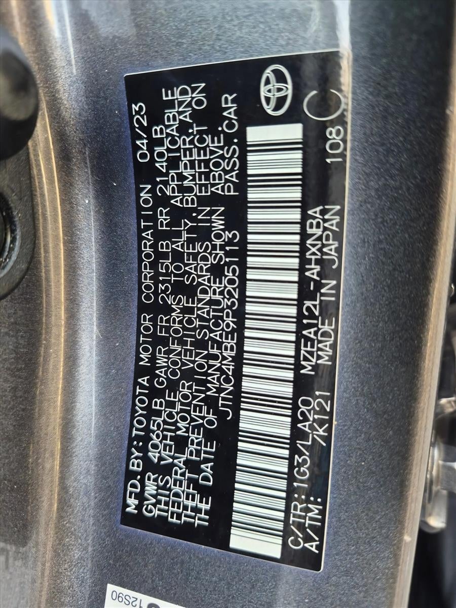 2023 Toyota Corolla Hatchback XSE CVT (Natl)