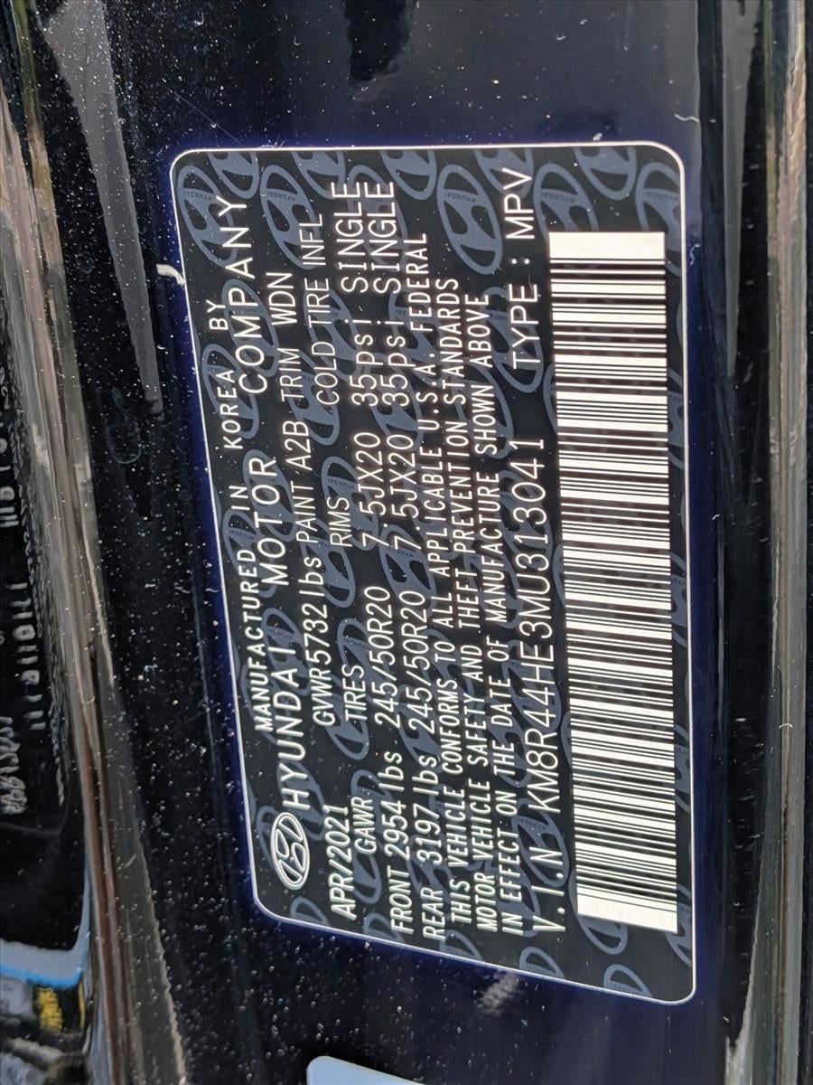 2021 Hyundai PALISADE SEL FWD