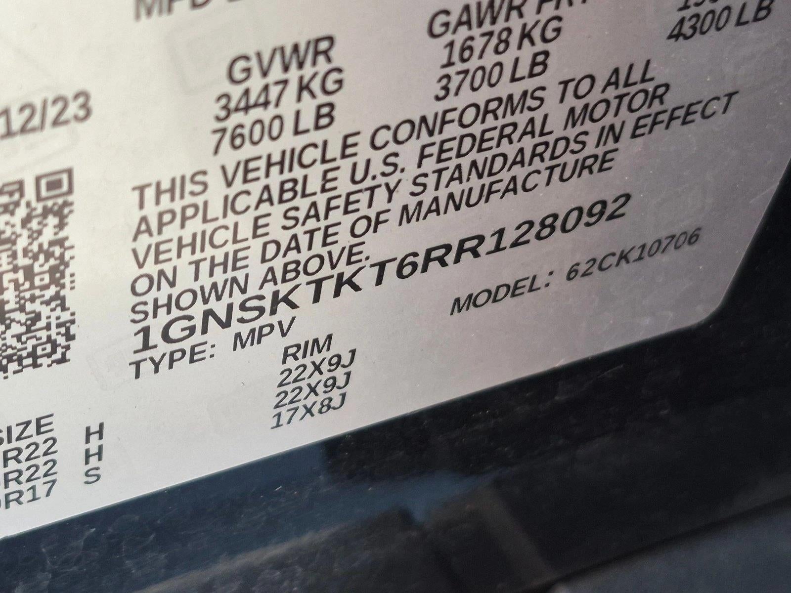 2024 Chevrolet Tahoe 4WD High Country
