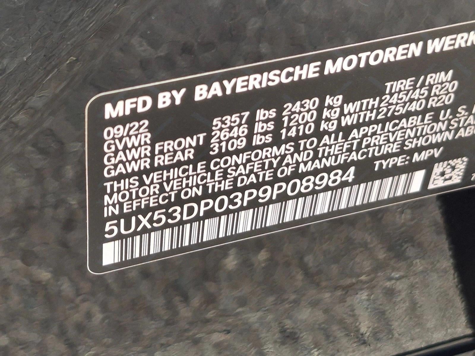 2023 BMW X3 xDrive30i Sports Activity Vehicle