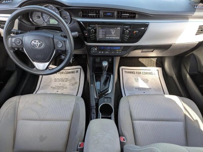 2015 Toyota Corolla 4dr Sdn CVT Auto LE Plus (Natl)