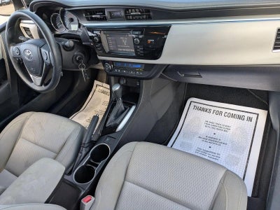 2015 Toyota Corolla 4dr Sdn CVT Auto LE Plus (Natl)