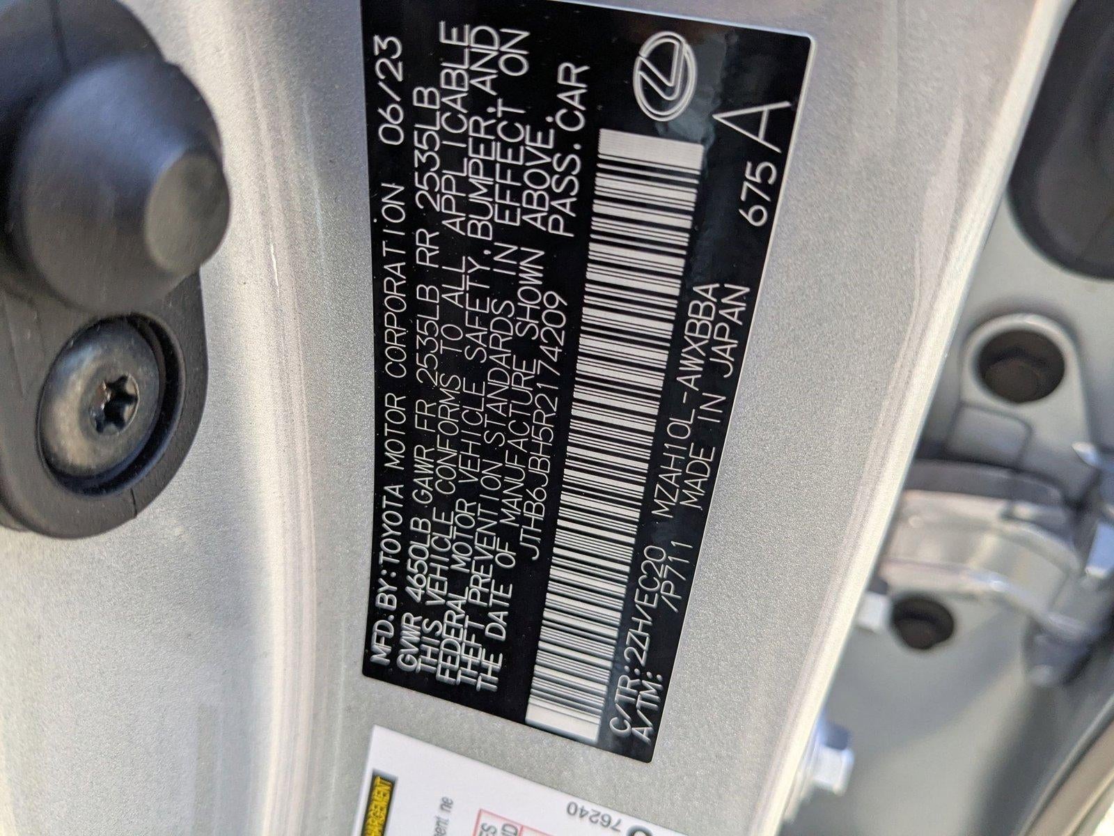 2024 Lexus UX 250h F SPORT Design FWD