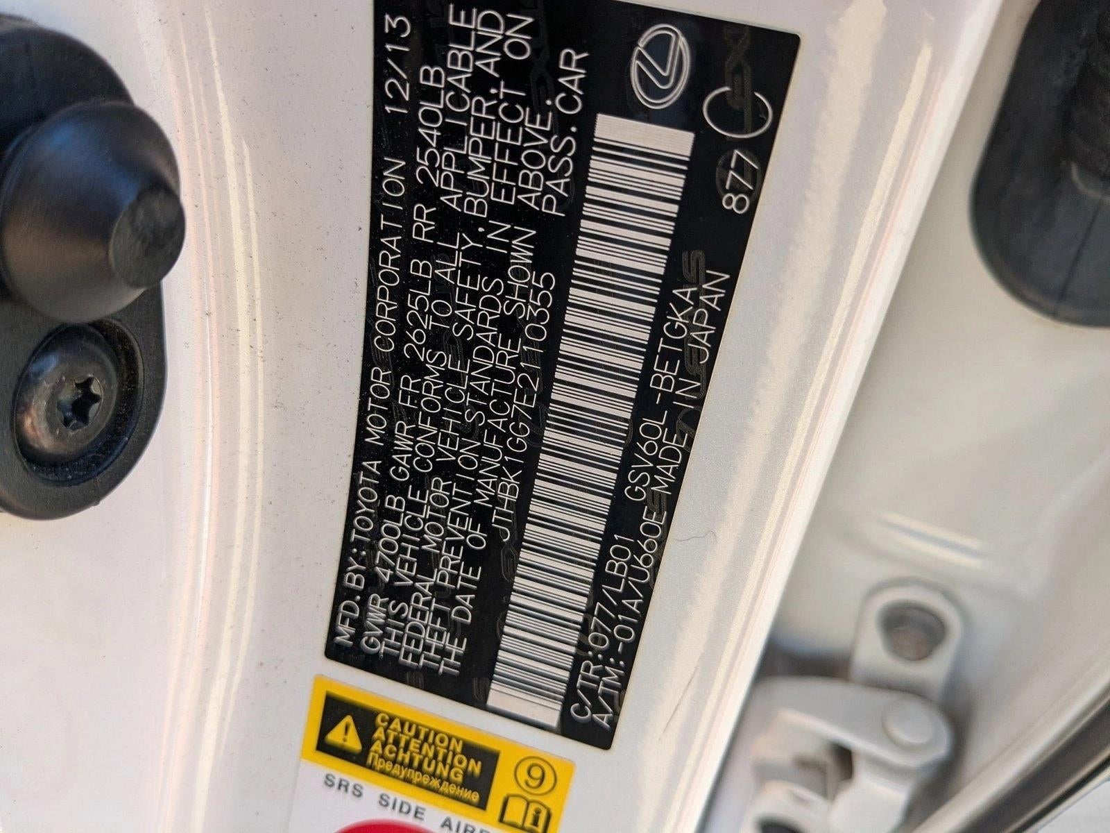 2014 Lexus ES 350 4dr Sdn