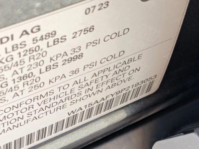 2023 Audi Q5 Sportback S line Premium Plus 45 TFSI quattro
