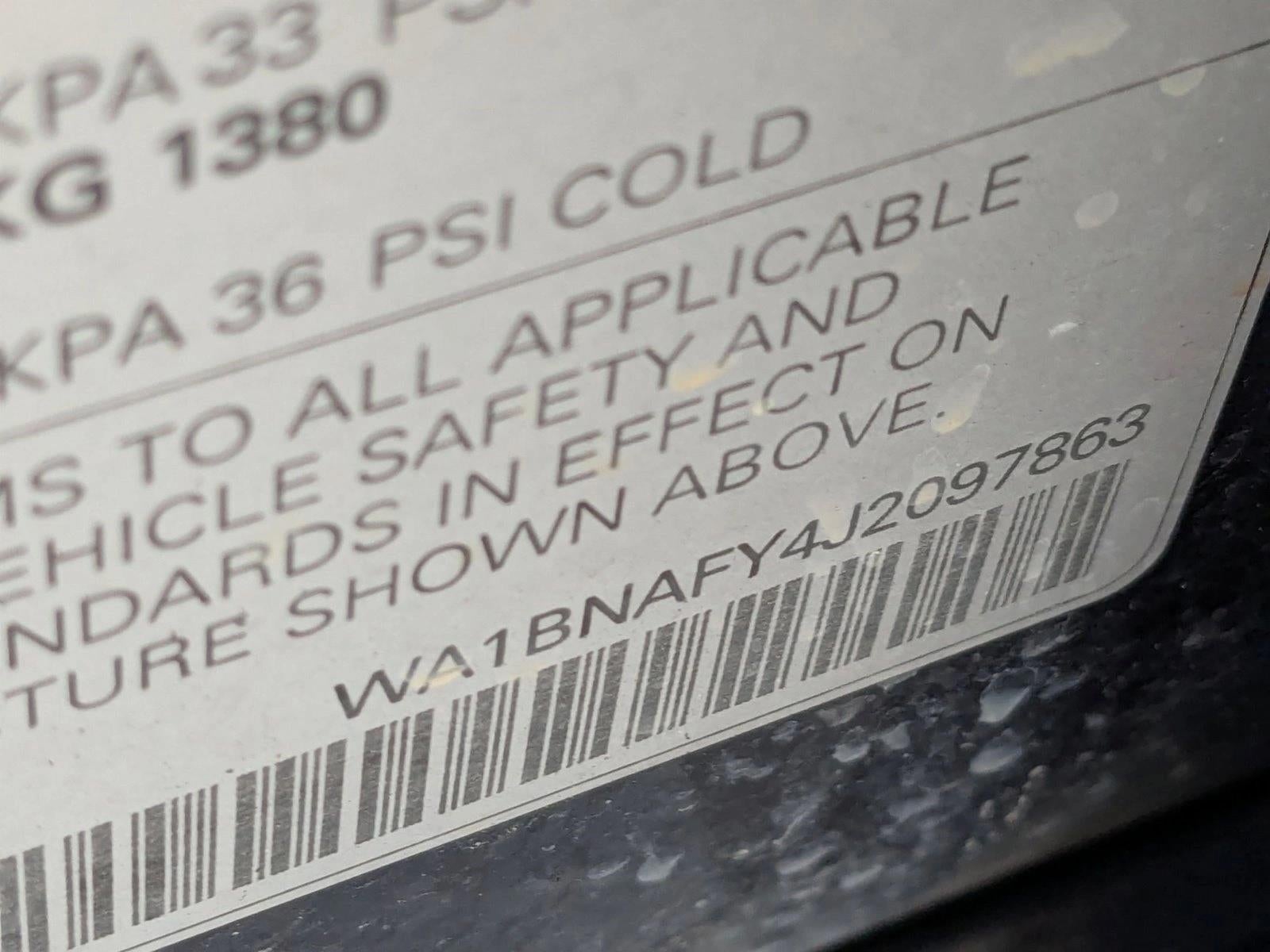 2018 Audi Q5 2.0 TFSI Premium Plus