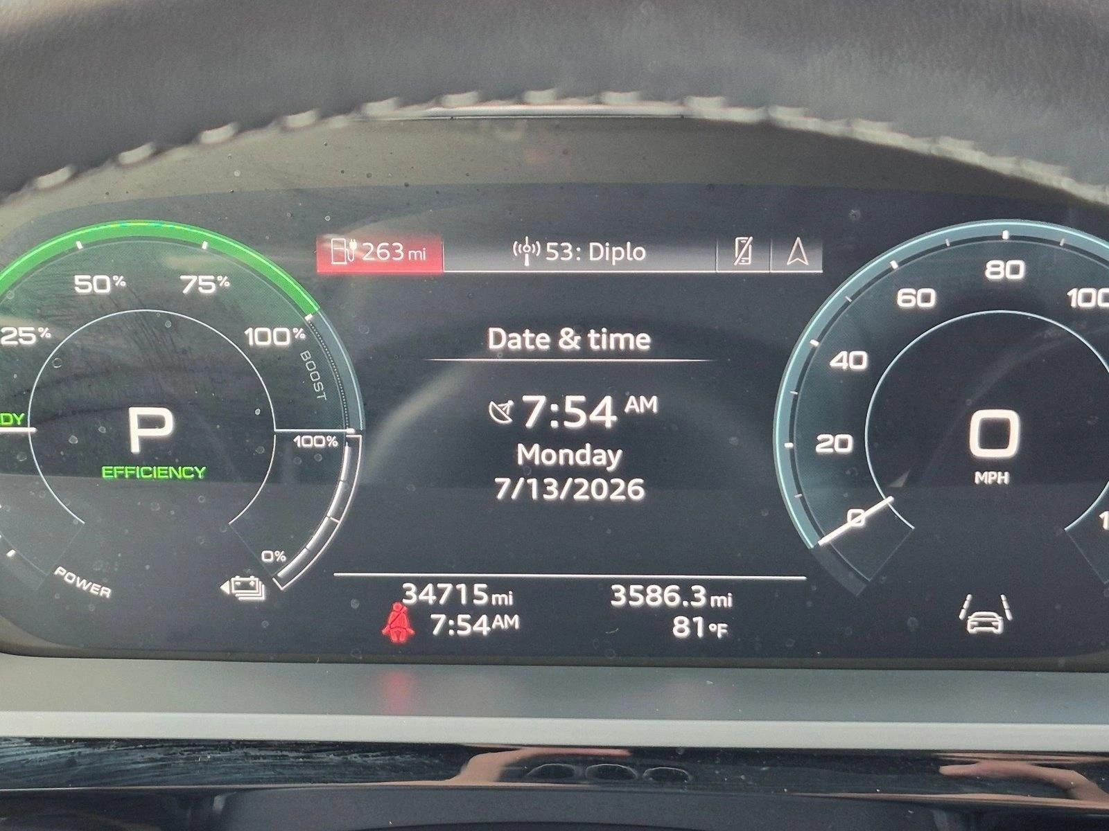 2024 Audi Q8 e-tron Sportback S line Premium Plus quattro