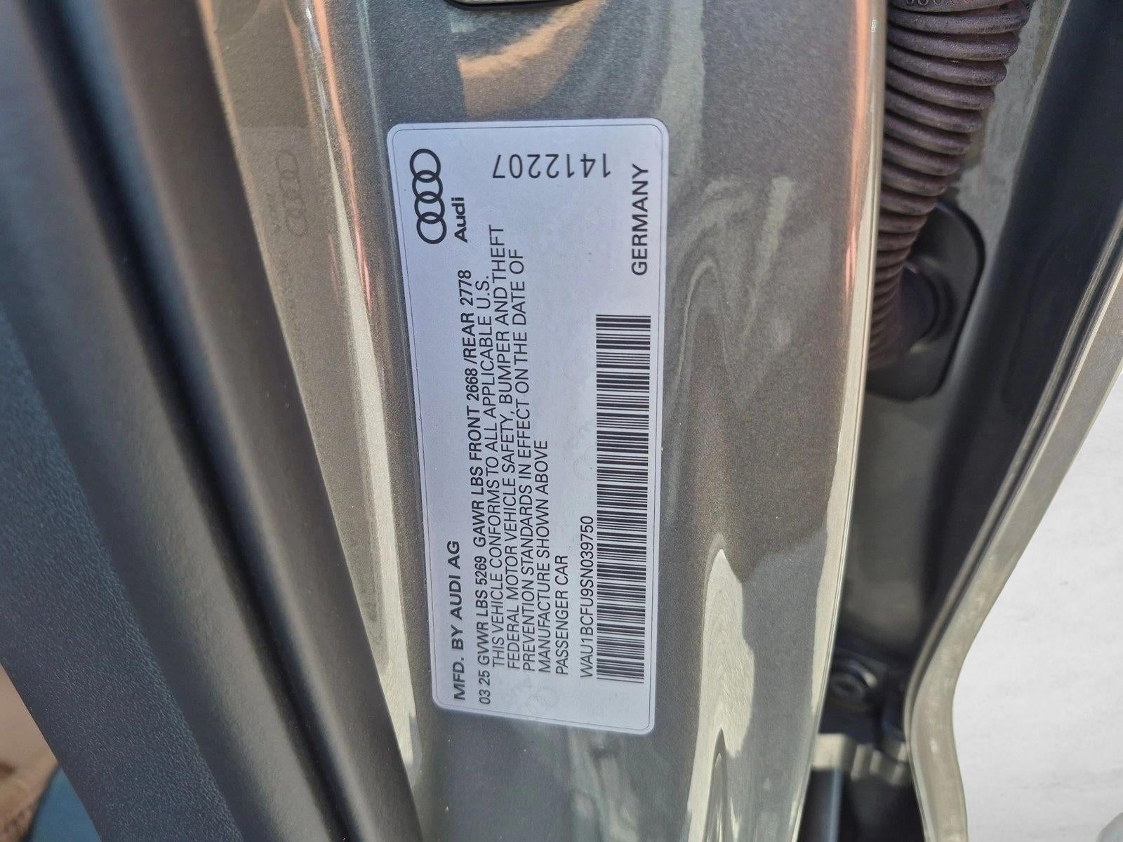 2025 Audi A5 Premium 2.0 TFSI quattro